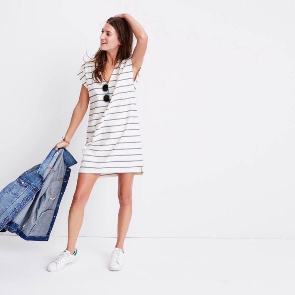 Madewell Striped Vacances Dress